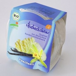 Vanilleeisbecher